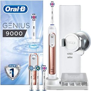 Oral-B Genius 9000 Pink Gold connected toothbrush