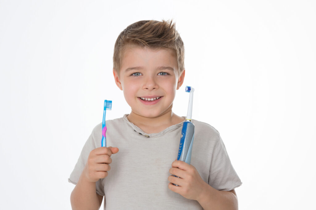 cepillo de dientes electrico infantil